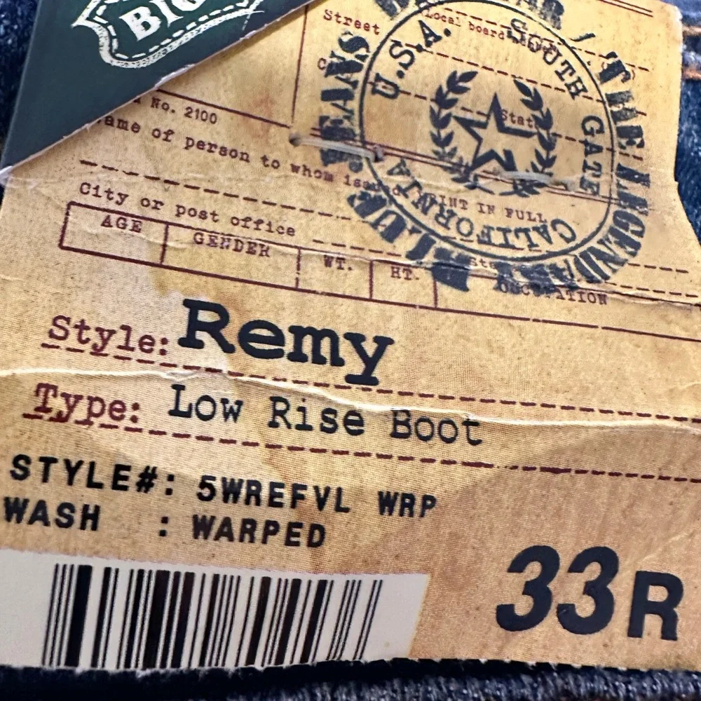 Big Star Remy Low Rise Boot Sz 33 - Picture 5 of 6